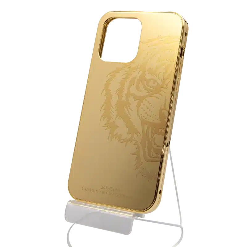 24K Gold Detachable Case for iPhone 16 Pro & Pro Max