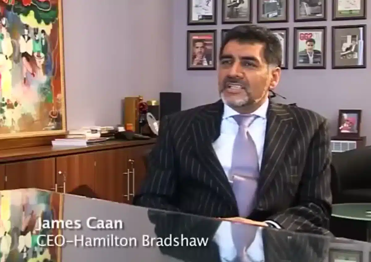 James Caan CEO Hamilton Bradshaw