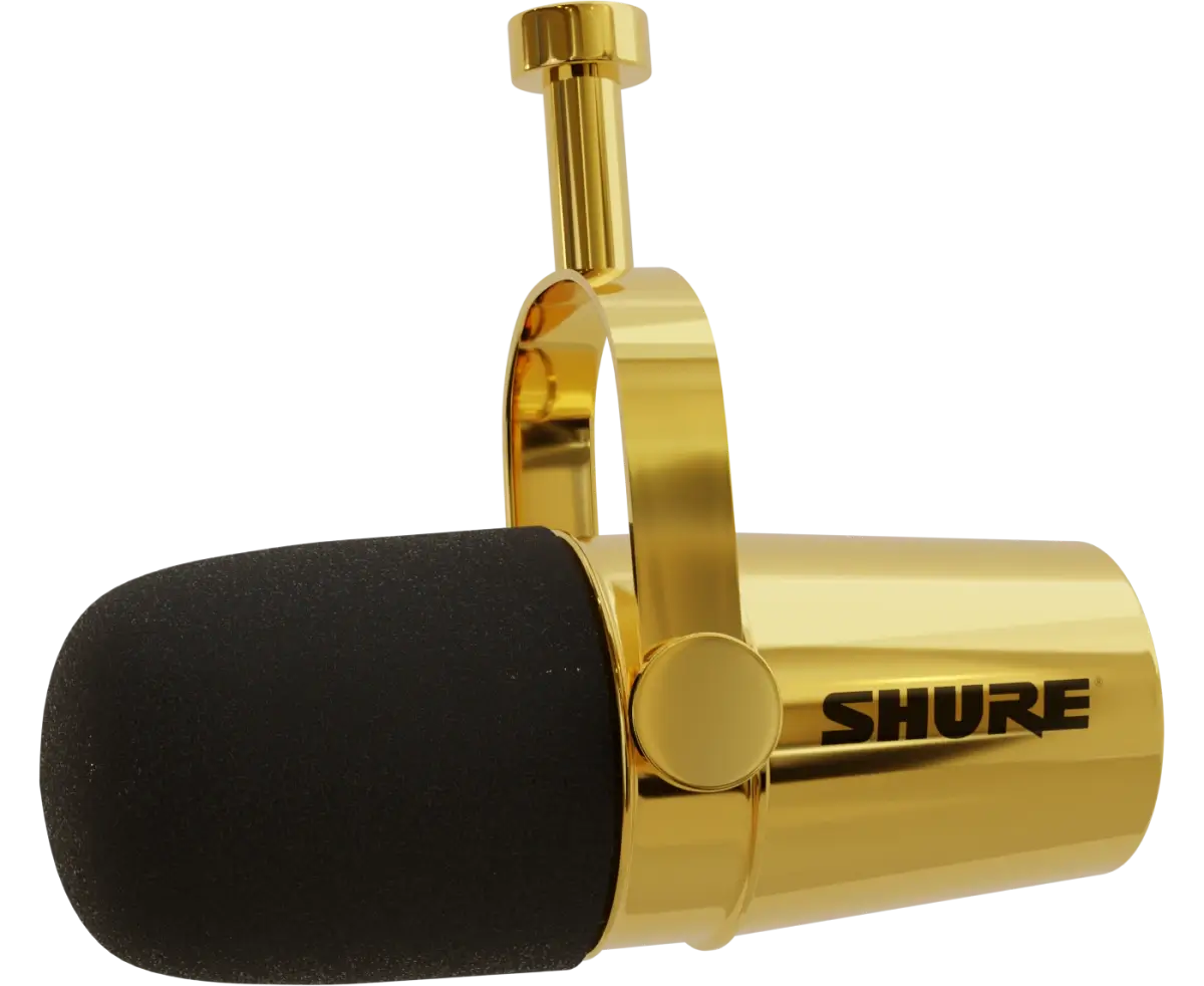 24K Gold Microphones banner