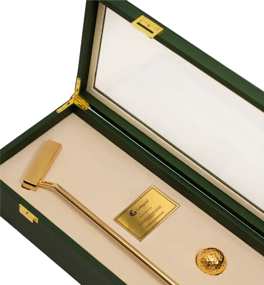 24K Gold Ping Putter & Ball – The Ultimate Luxury Golf Gift