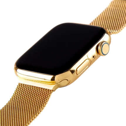24k Gold Milanese Apple Watch Straps Luxury