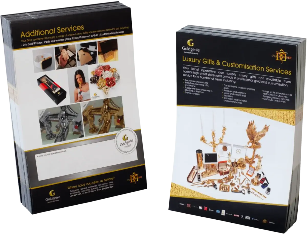 Professional leaflets to boost your brand