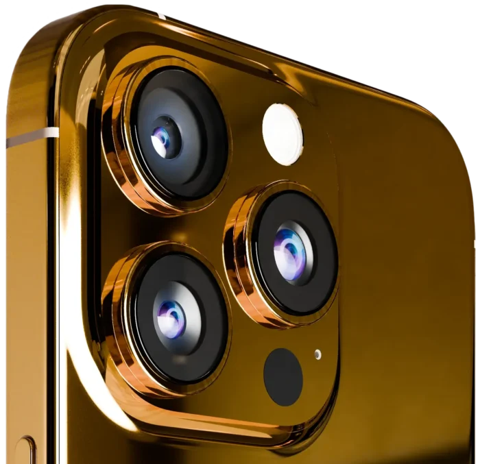 Gold iPhone 17