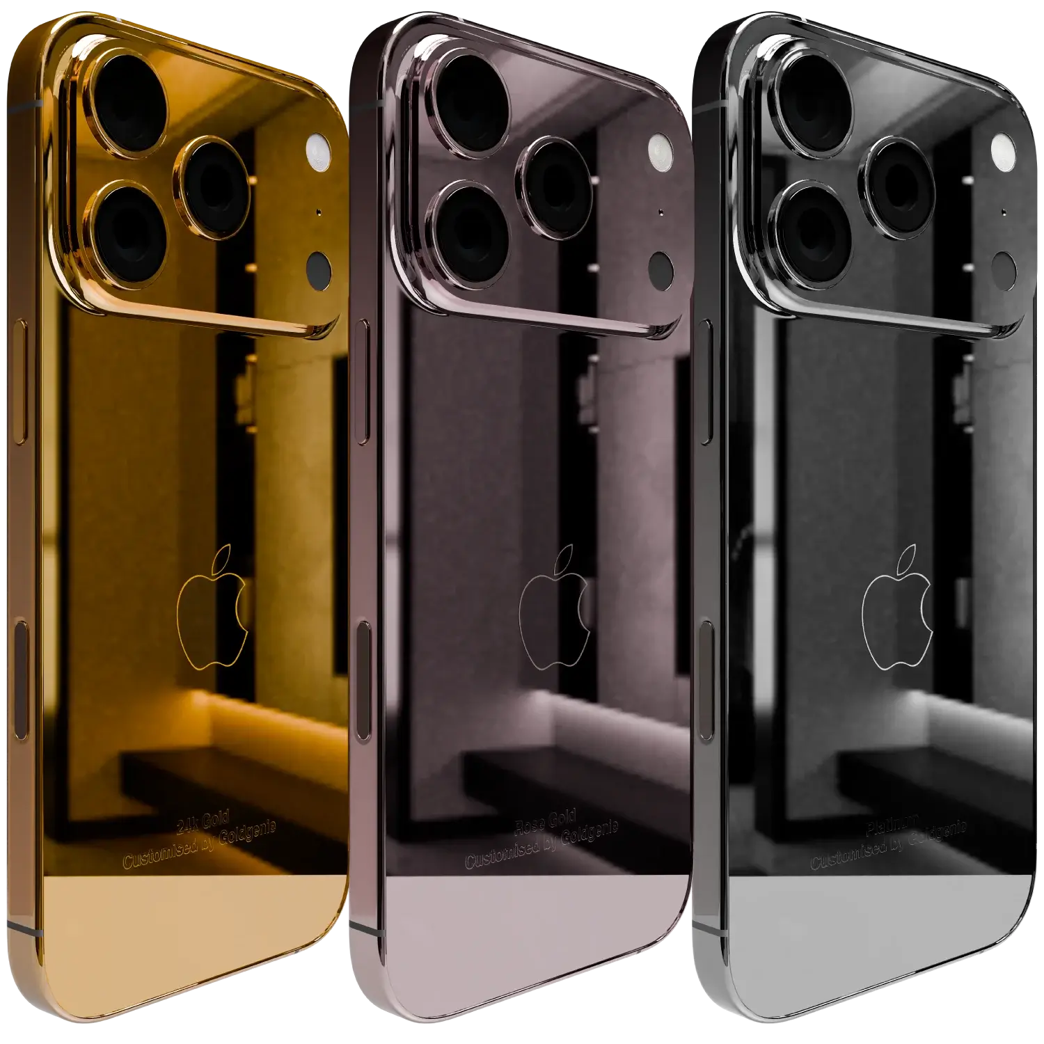 The New iPhone 17 Pro & Pro Max 24k Gold Rose Gold Platinum