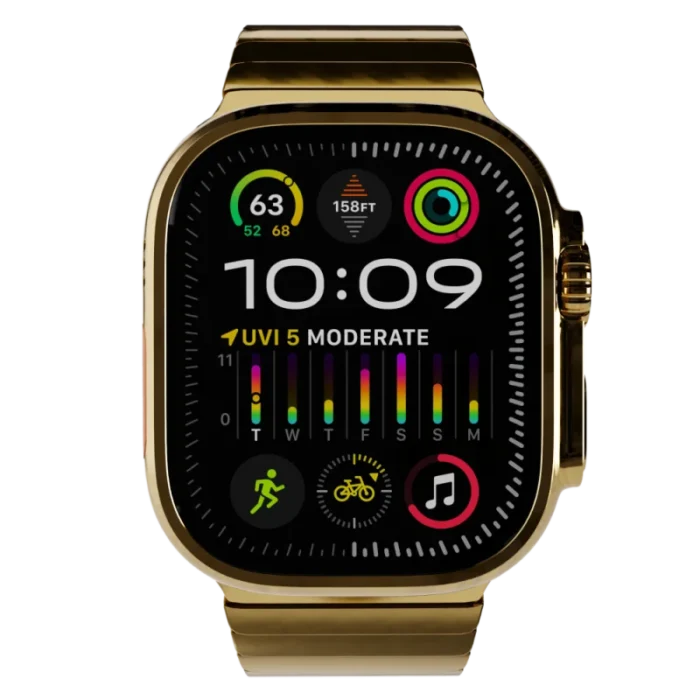 24k Gold Customized Ultra Watch 3 Elite Loop
