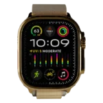 Ultra 3 Watch with Alpine Loop Band 24k Gold Customize