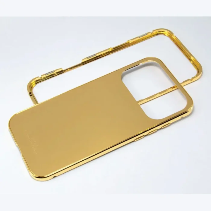 24k Gold iPhone 17 Pro & Pro Max Custom Cover 3