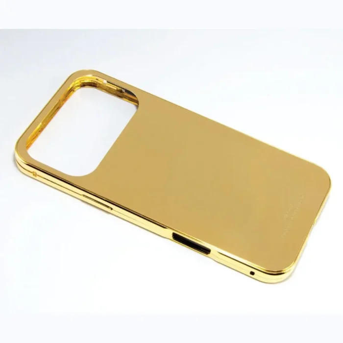 24k Gold iPhone 17 Pro & Pro Max Custom Cover 4
