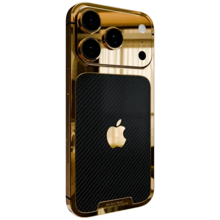 24K Gold Carbon iPhone 17 Pro & Pro Max