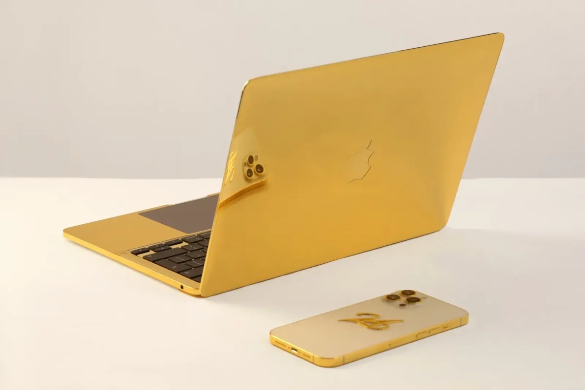 24K Gold MacBook Collection
