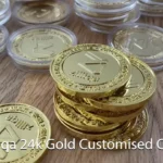 24k Gold Zilliqa Coin