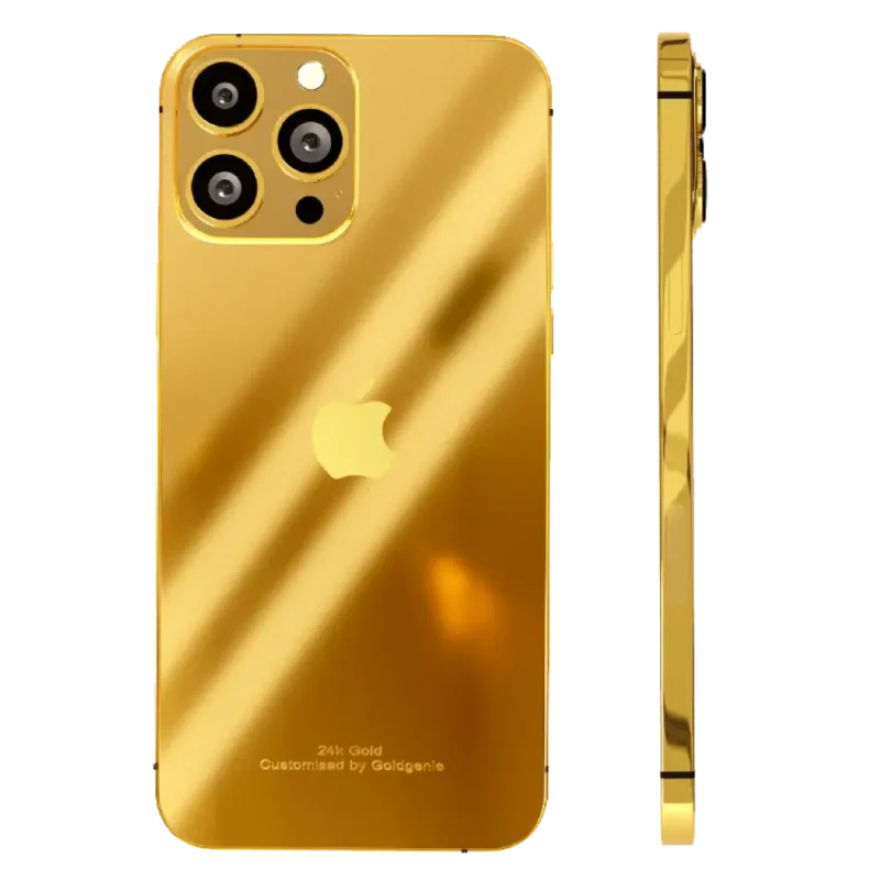 24k Gold iPhone 14 Luxury Pro & Pro Max