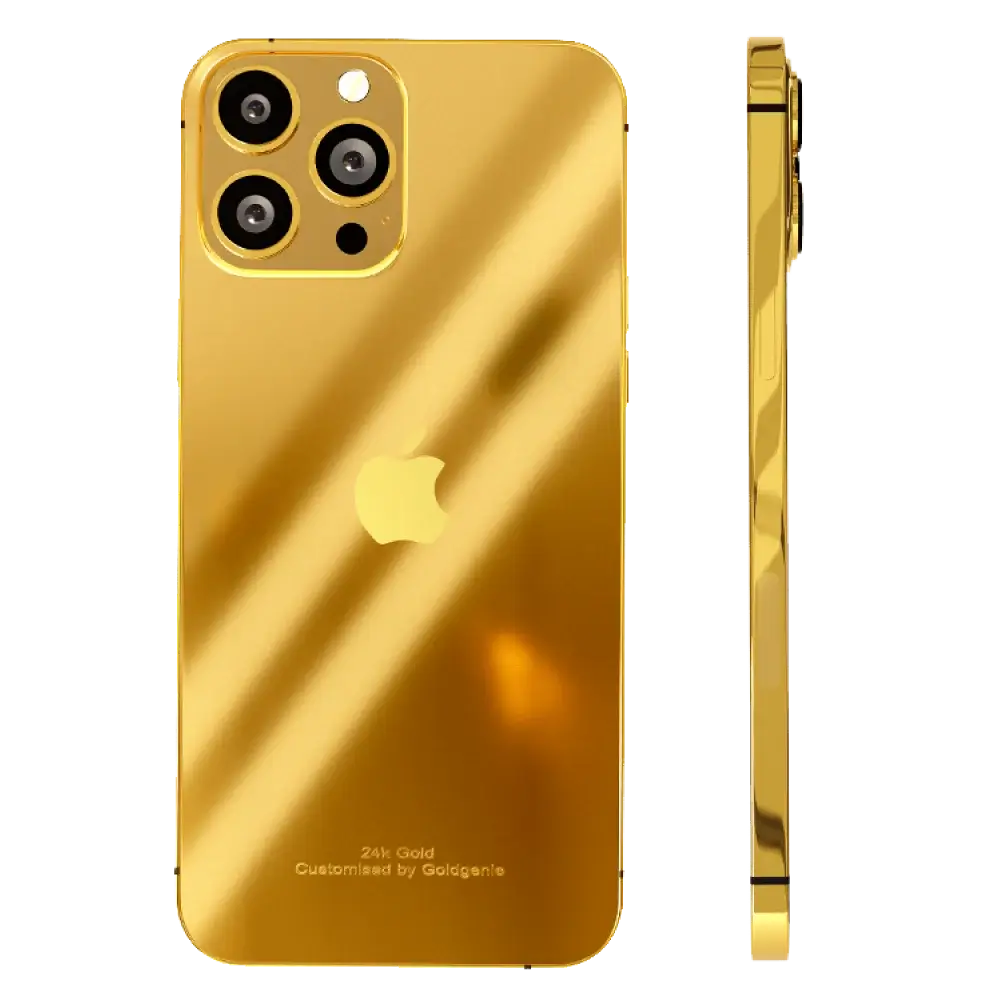24k Gold iPhone 14 Luxury Pro & Pro Max