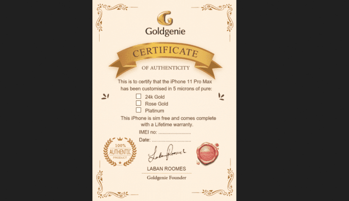 GGCOA 24k Gold Rose Gold and Platinum plated iPhone 11 Pro Max 960.png