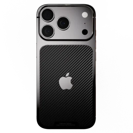 Platinum Carbon iPhone 17 back