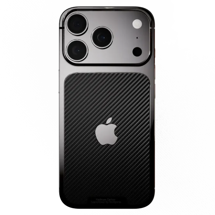 Platinum Carbon iPhone 17 back