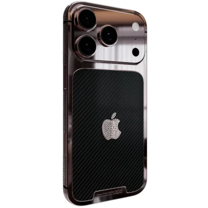 Rose Gold Carbon Diamond iPhone 17 Pro & Pro Max