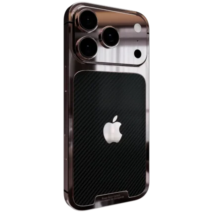 Rose Gold Carbon iPhone 17 Pro & Pro Max