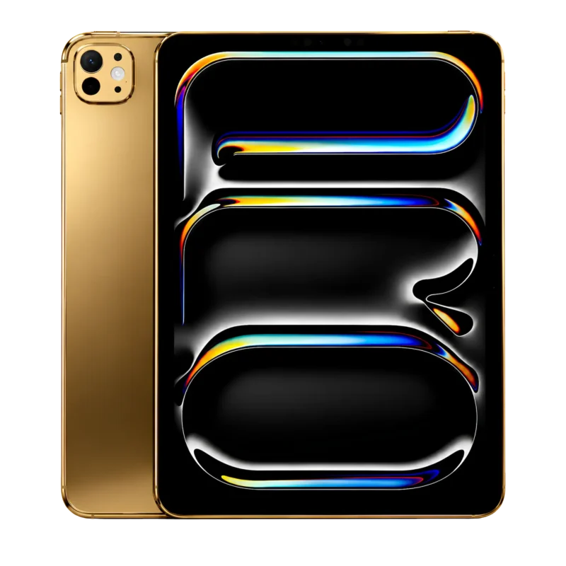 Goldgenie iPad Pro with a 24K gold finish