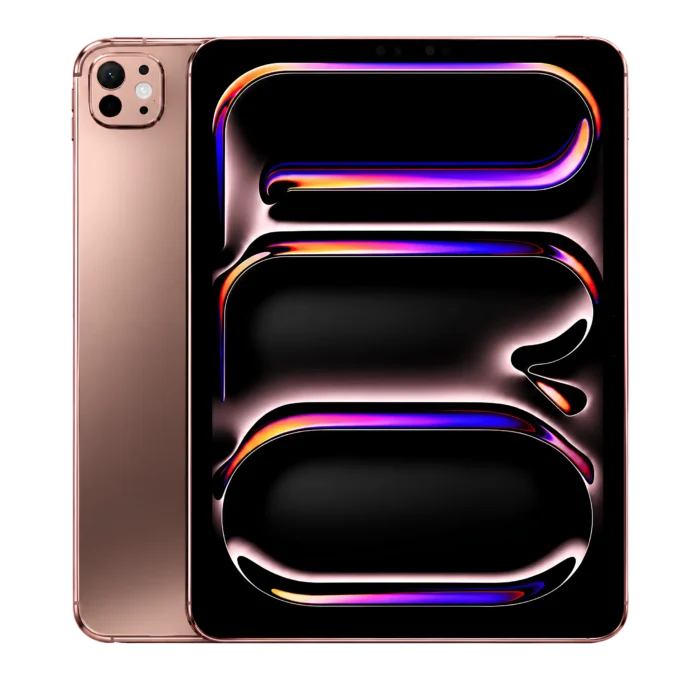 Goldgenie iPad Pro with a rose gold finish