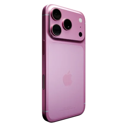 Matte anodised iPhone 17 Pro & Pro Max in Rose Matte, customised by Goldgenie