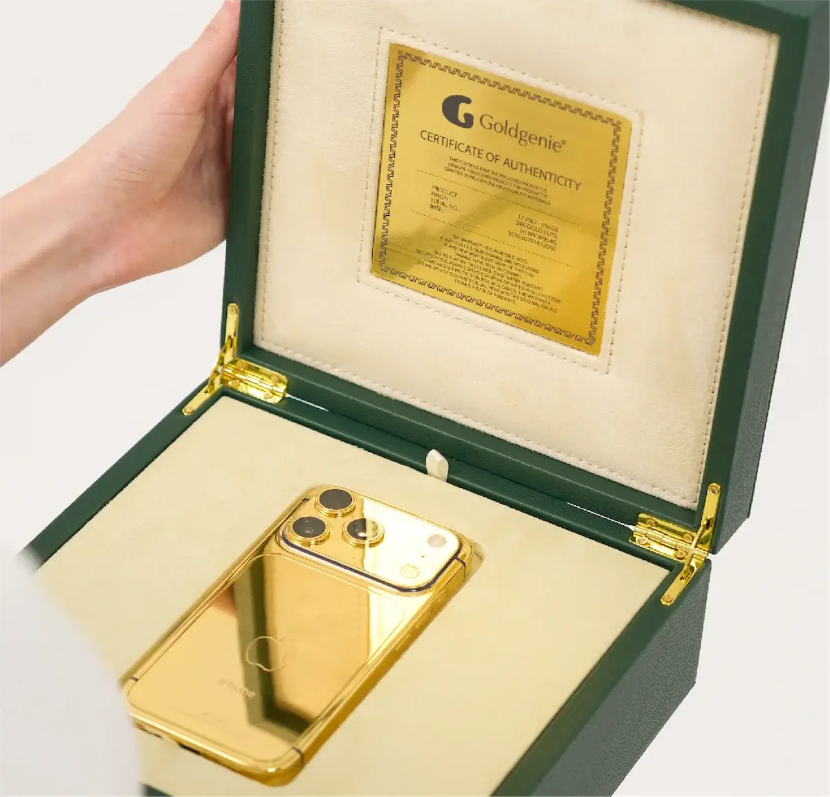 24K Gold & Precious Metal Finishes