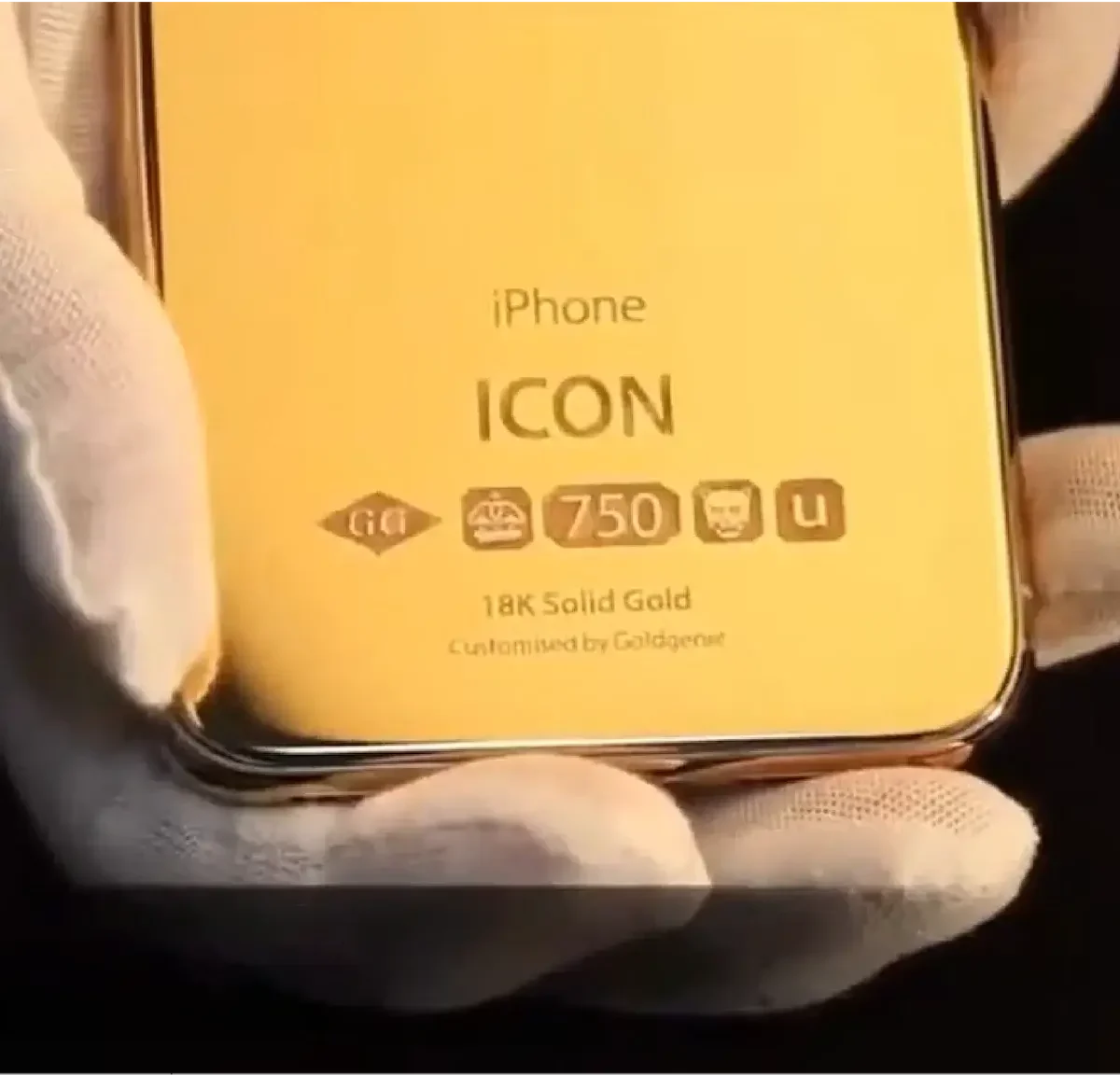 Solid 18K Gold Customisation (ICON Hallmark Design)