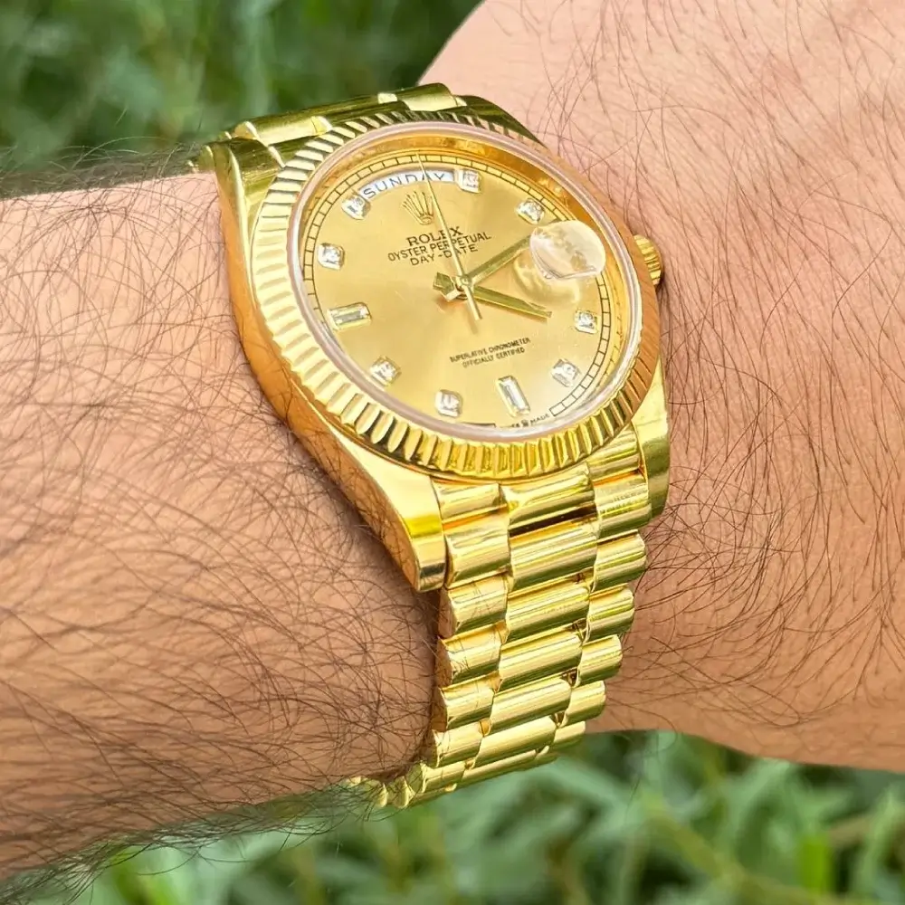 24K Gold Refurbished Luxury Watch