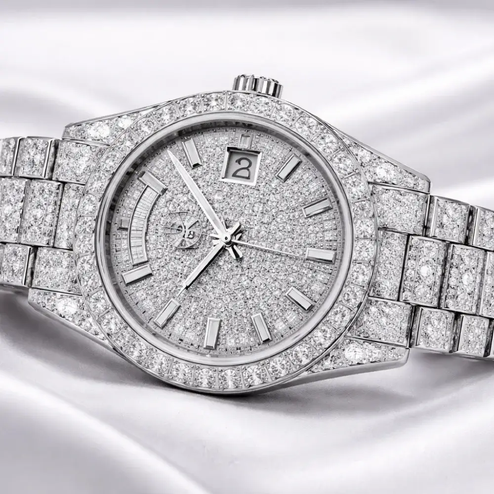 Diamond Encrusted Watch Service