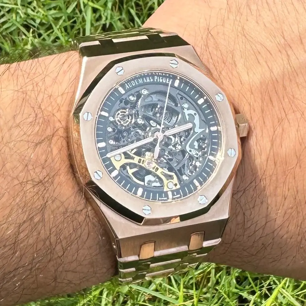 Rose Gold Refurbished Luxury Watch