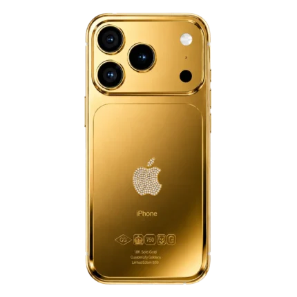 Goldgenie 50-Year Innovation Edition Limited to 50 Worldwide Solid 18K Gold Customized iPhone