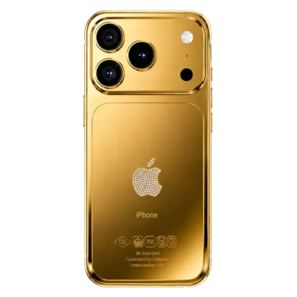 Goldgenie 50-Year Innovation Edition Limited to 50 Worldwide Solid 18K Gold Customized iPhone