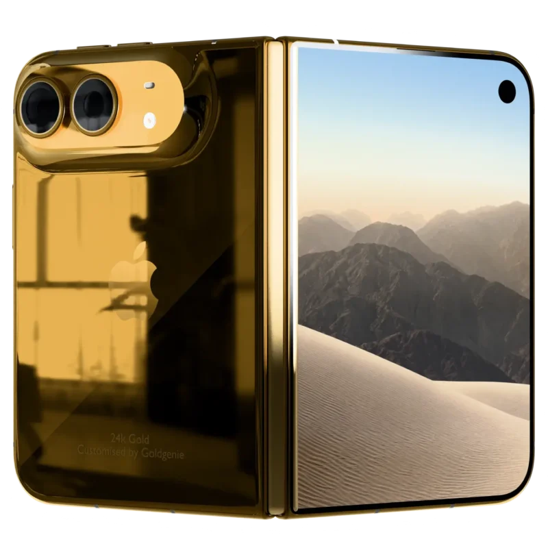 24K Gold iPhone Duo by Goldgenie