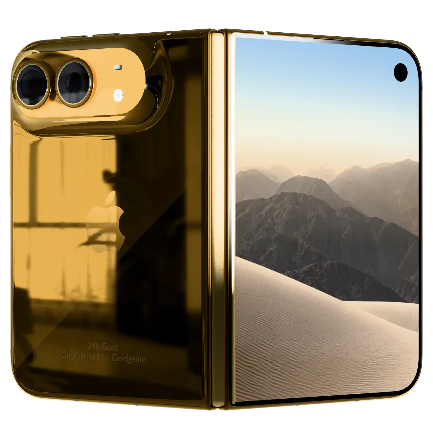 24K Gold iPhone Duo by Goldgenie