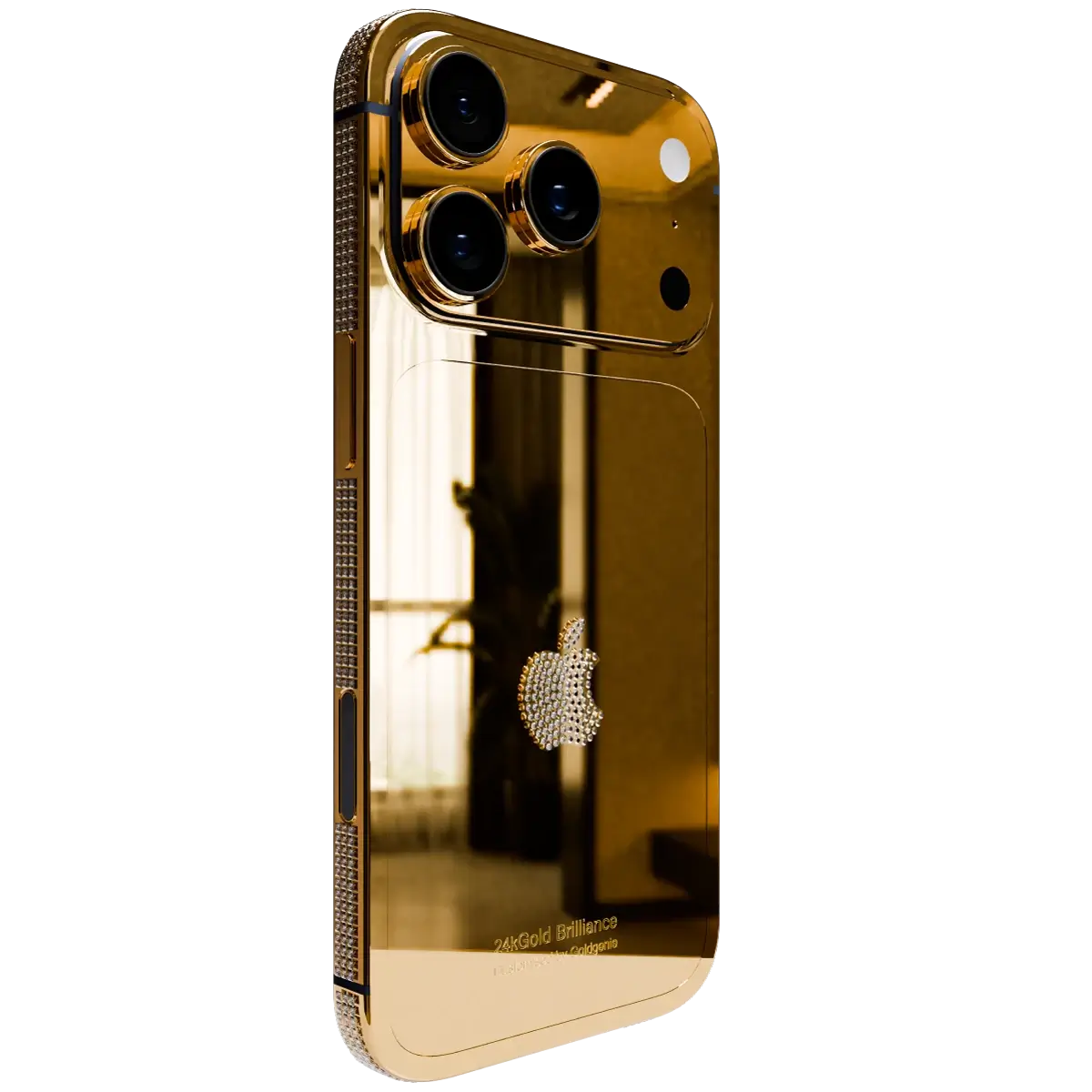 24k Gold iPhone 18 Pro and Pro Max Diamond Signature