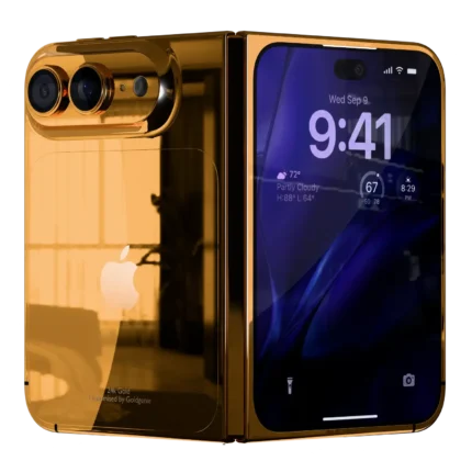 24k Gold iPhone Fold