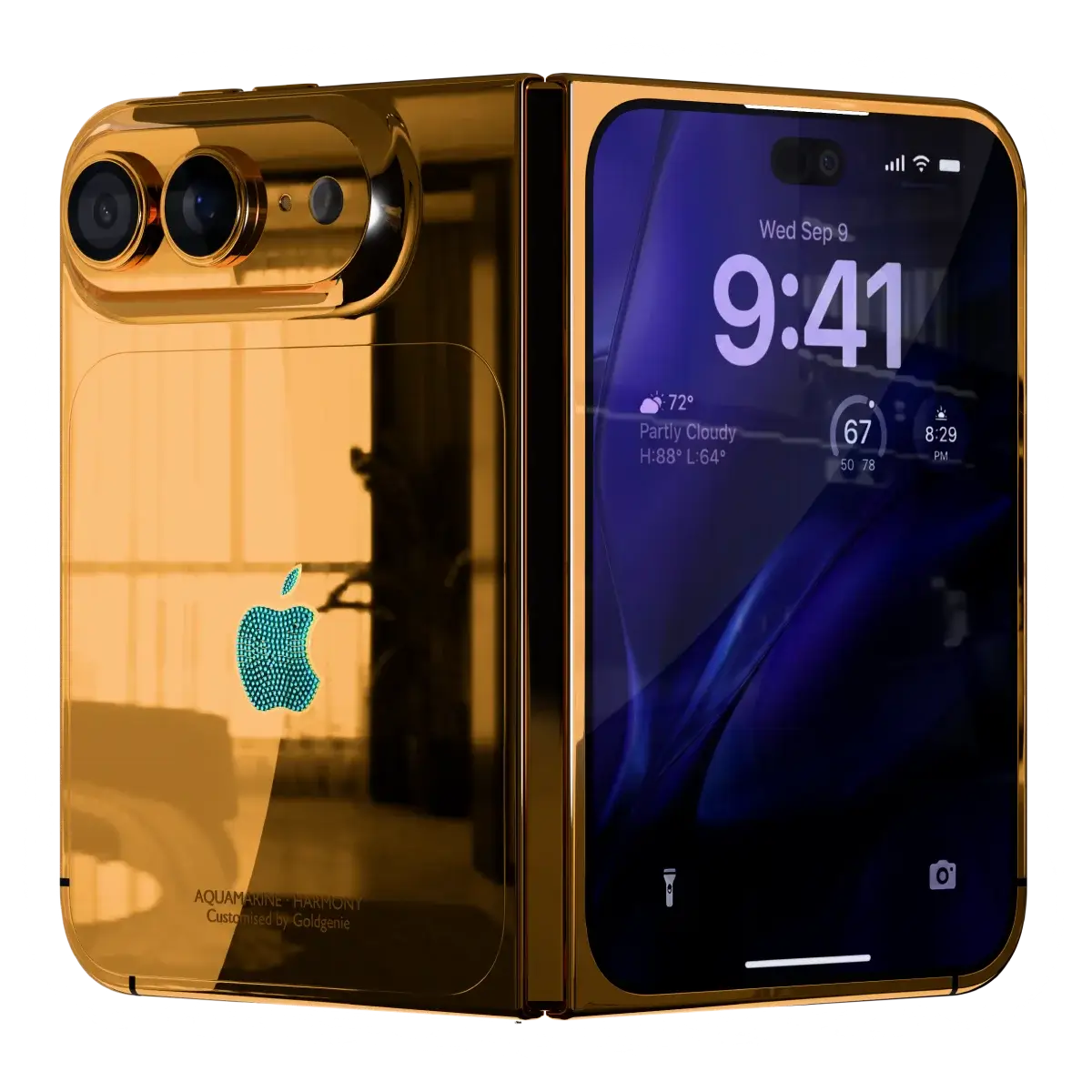 AQUAMARINE HARMONY iPhone Fold