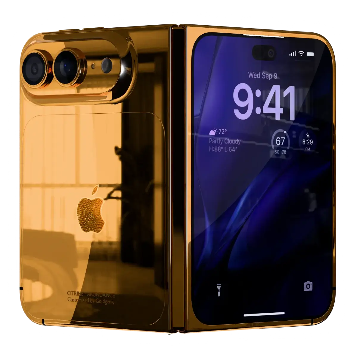 CITRINE ABUNDANCE iPhone Fold