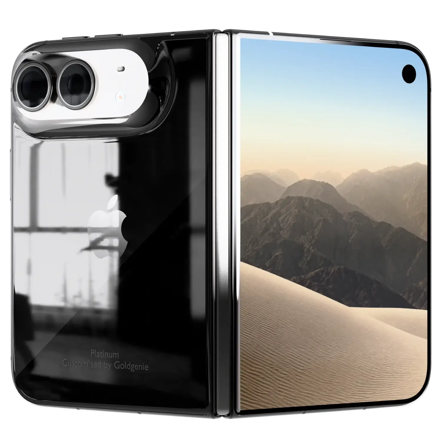 Platinum iPhone Duo by Goldgenie
