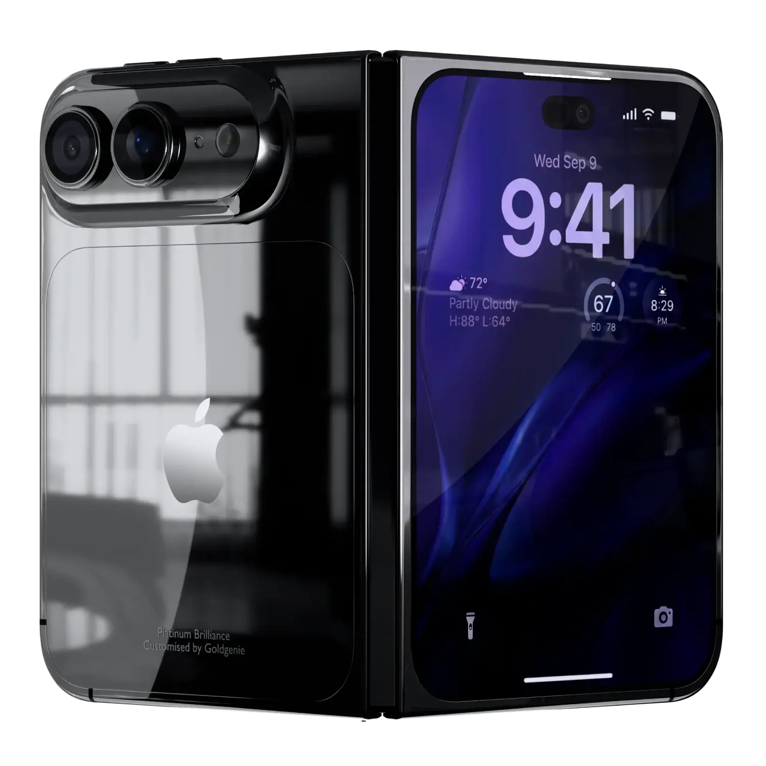 Platinum iPhone Fold