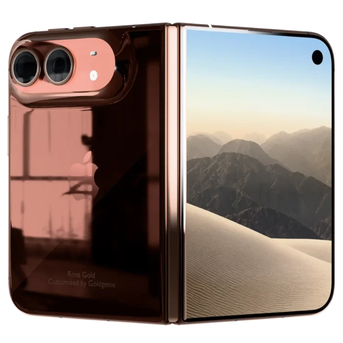 Rose Gold iPhone Duo by Goldgenie