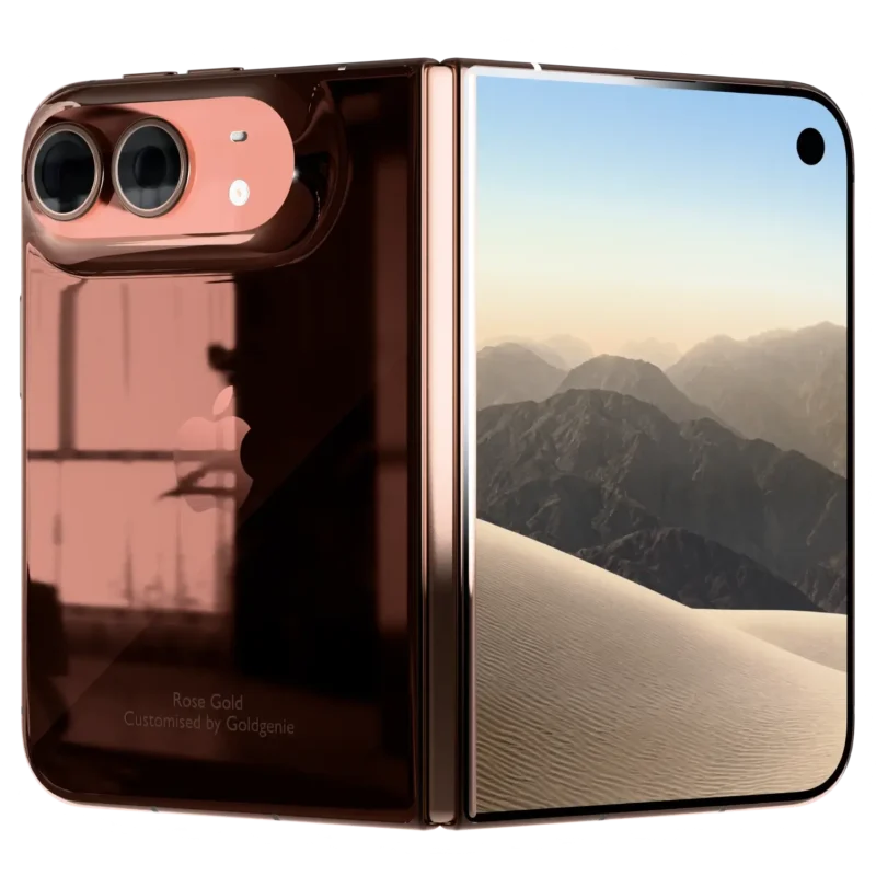 Rose Gold iPhone Duo by Goldgenie