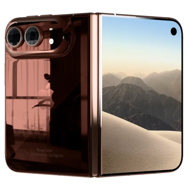 Rose Gold iPhone Duo by Goldgenie