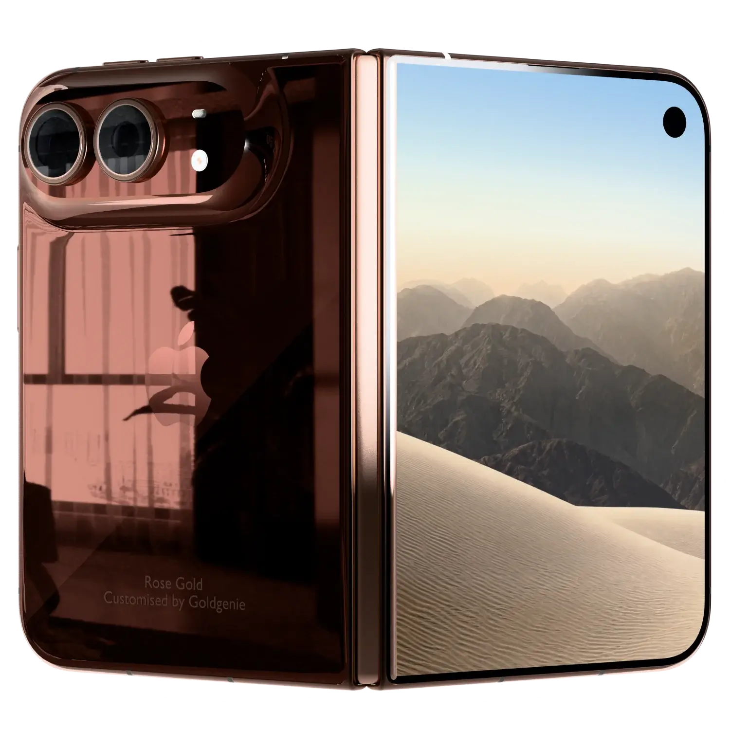 Rose Gold iPhone Duo by Goldgenie