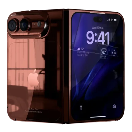 Rose Gold iPhone Fold