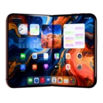 Rose Gold iPhone Fold Open