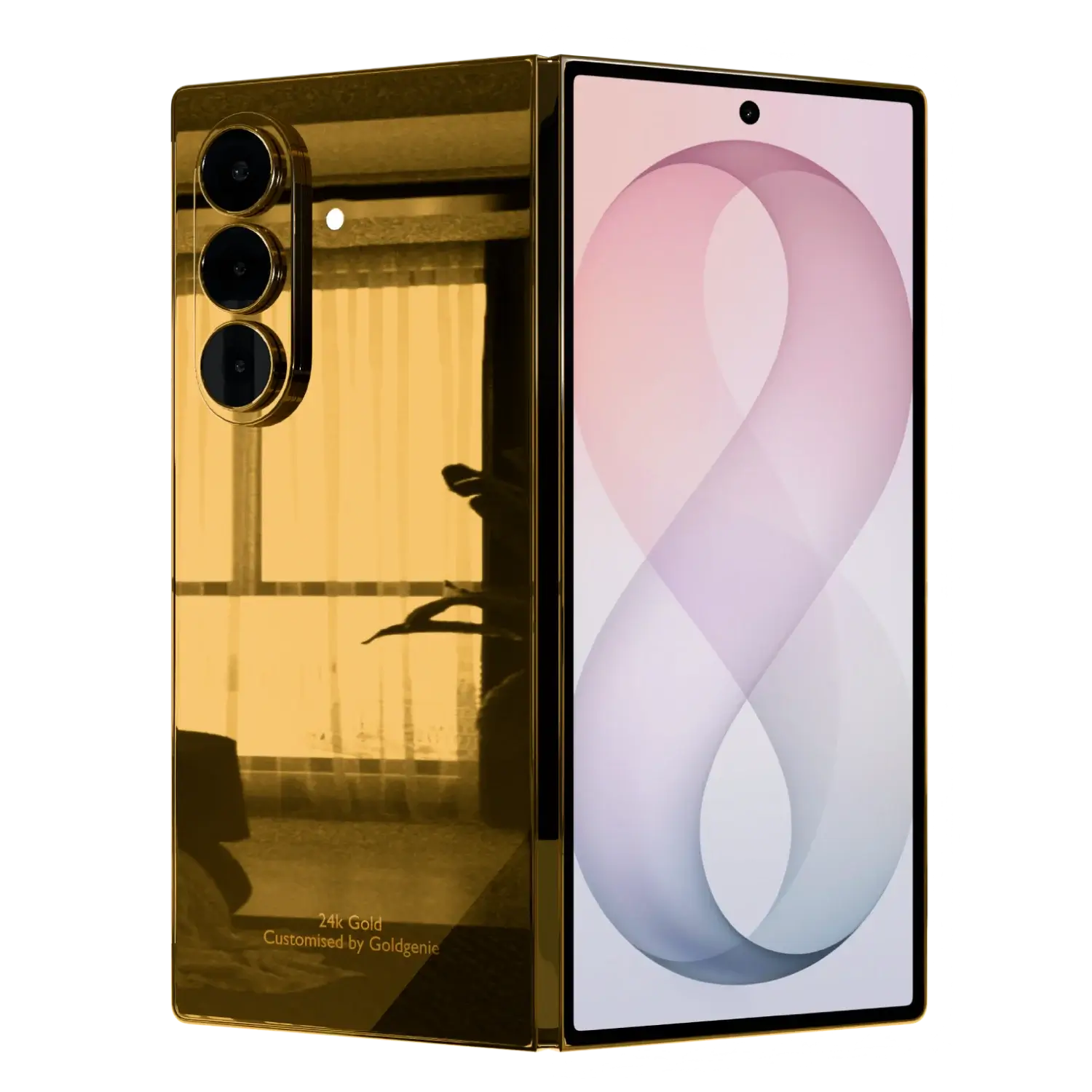24K Gold Samsung Galaxy Z Fold8 Ultra by Goldgenie