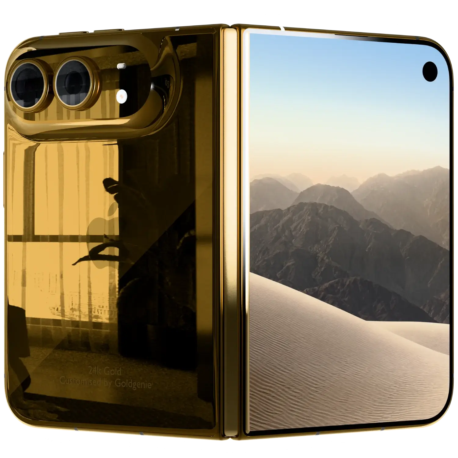 24K Gold iPhone Duo by Goldgenie