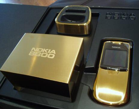 Goldgenie Nokia 8800 24k gold