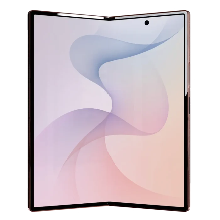 Rose Gold Samsung Galaxy Z Fold8 Ultra Front
